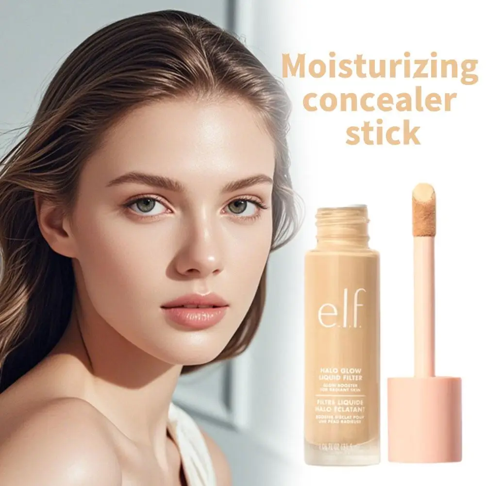 Elf Liquid Concealer Brightening Moisturizing Primer Wasserdichter, schweißfester Highlighter Concealer Langanhaltende Foundation