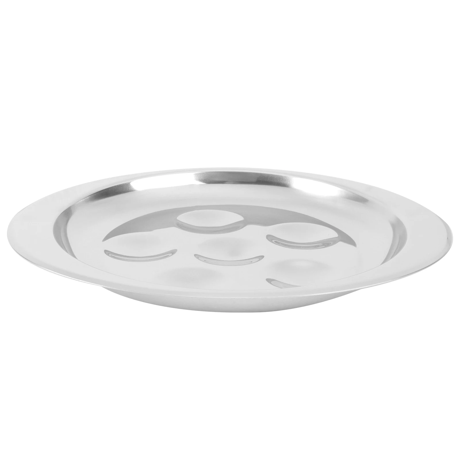 

1pc Stainless Steel Dish Escargot Baking Plate Kitchen Utensil Non Rust Escargot Plate Easy Clean Delicate Workmanship