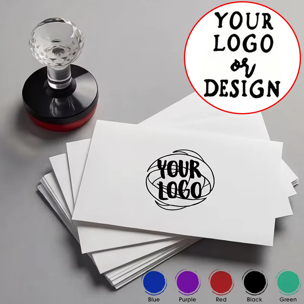 Customized Logo Self Inking Stamp Personalized Photosensitive ink Stamps Your Design Picture Custom Wedding Initial Library Book