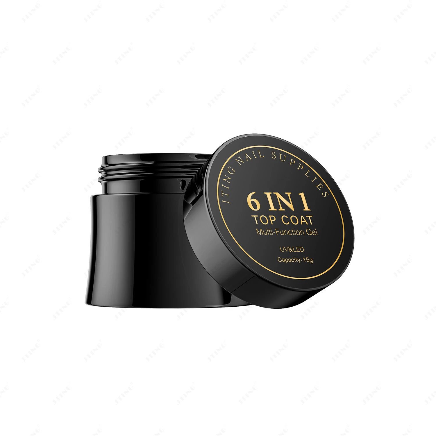 JTING 1 قطعة 15 مللي متعددة الوظائف 6in1 جل لامعة معطف فوقي صلب تأثير مختلف البناء هلام منشئ النمذجة التسوية هلام #6