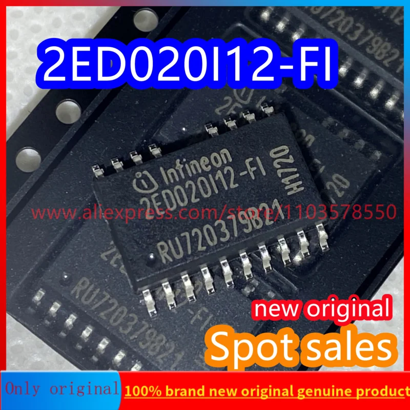 5PCS  100%  New original 2ED020I12-F1 2ED020112-F1  package SOP-18 power driver chip 2ED020I12-FI 2ED020I12