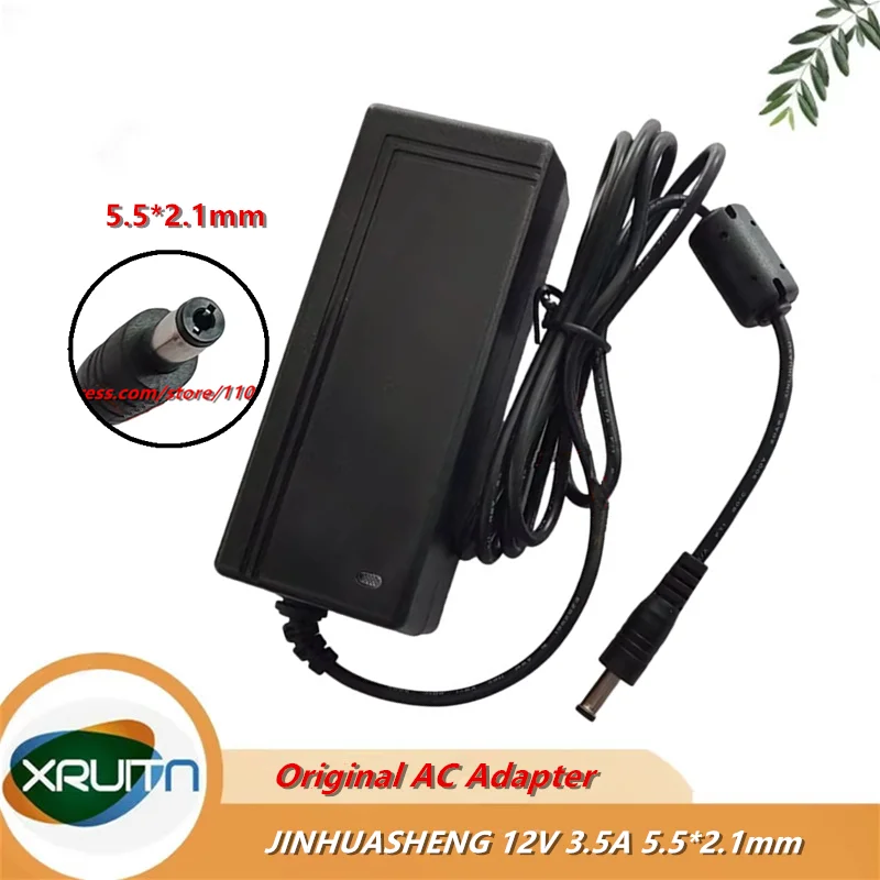 

Original JINHUASHENG RS-350/120-S336K AC Adapter Adaptor Charger 12V 3.5A 5.5*2.1mm 42W Power Supply Genuine