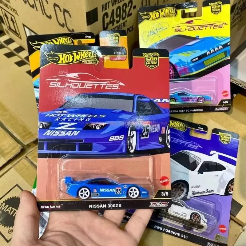 

Genuine In Stock Hot Wheels Wind And Fire Wheel Alloy Small Car Silhouette Series Set High Quality Car Model Toy Birthday Giftss