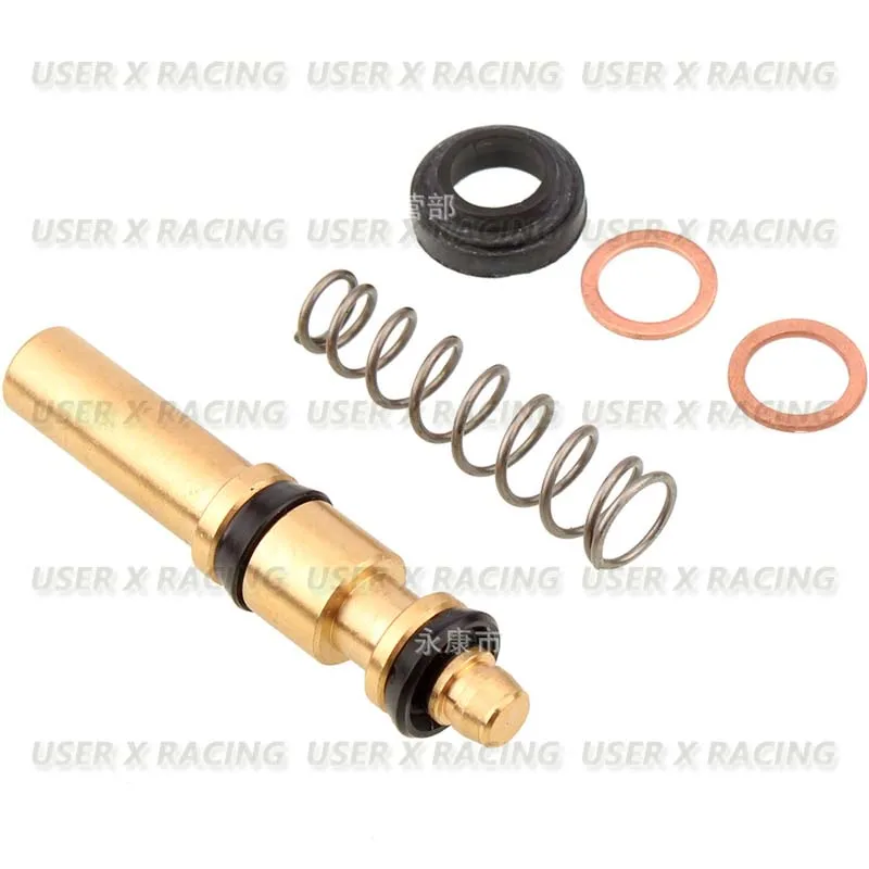 USERX Universal Motorcycle Rear brake upper pump repair kit piston spring For ATV Polaris sportsman 335 400 450 500 600 700 800