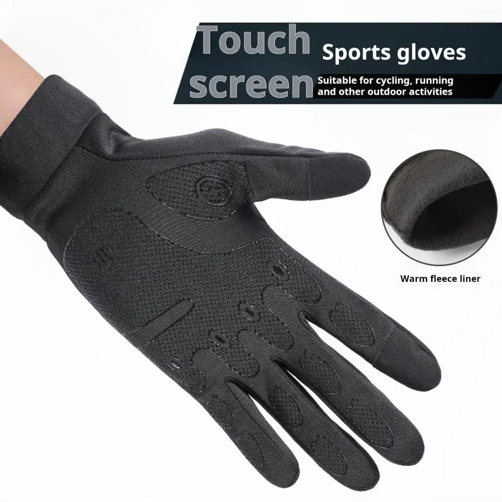 

Winter Riding Gloves Thermal Cycling Gloves Windproof Waterproof Winter Cycling Gloves for Men Women Touchscreen Thermal Weather