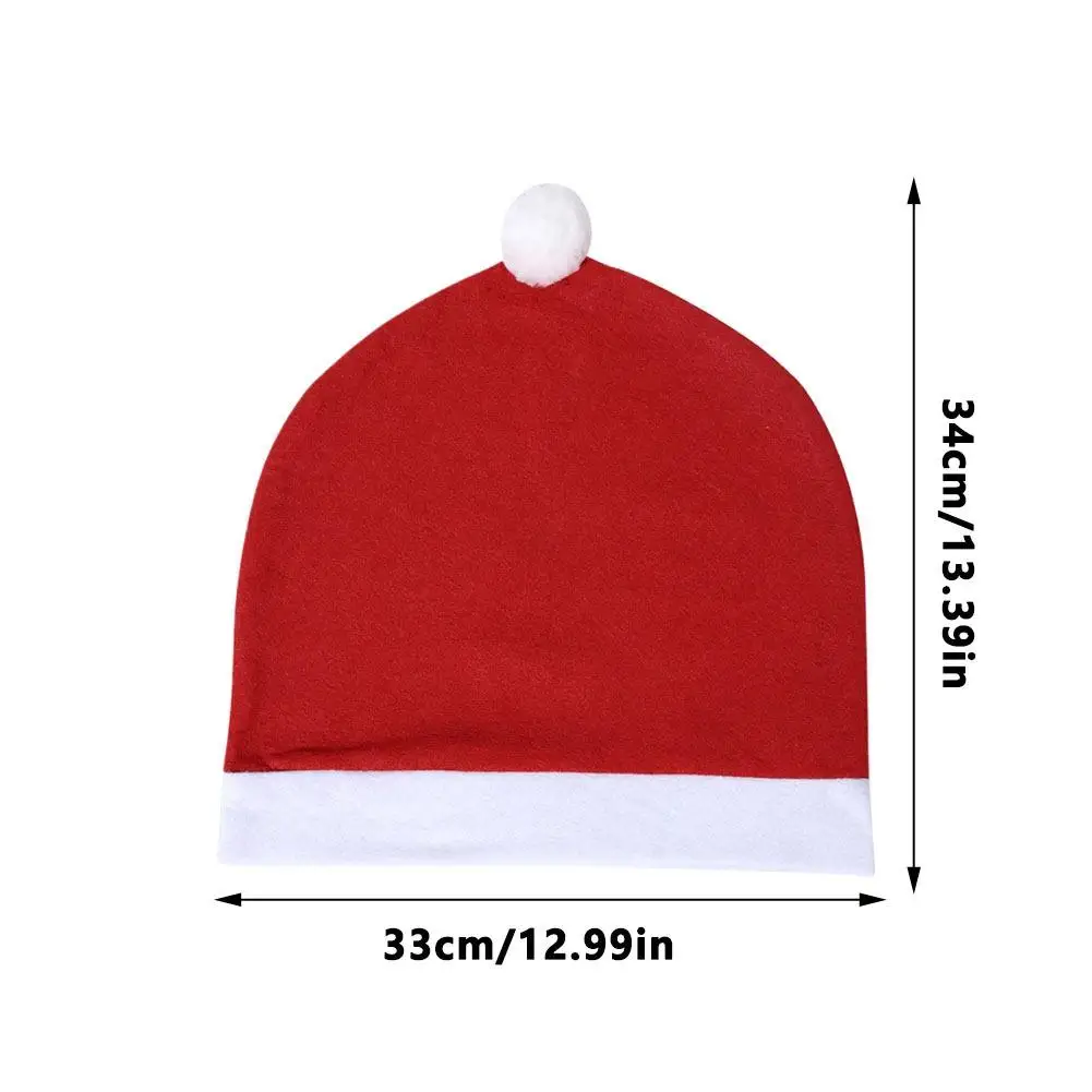 デスク/車椅子カバー クリスマスカーシートヘッドレスト装飾カバー クリスマスカーデコレーション帽子アクセサリー