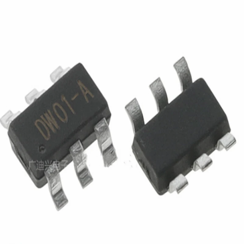 

10PCS DW01 Field Effect Transistor (MOSFET) SOT23-6 8V/100mW direct shooting quality assurance