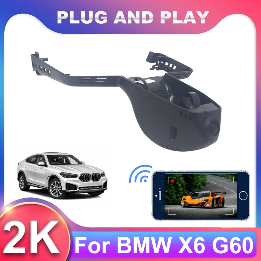 New Easy Installation Car DVR Wifi Dash Cam Video Recorder Camera For BMW X6 G60 xDrive40i xDrive30i 2020 2021 Dashcam