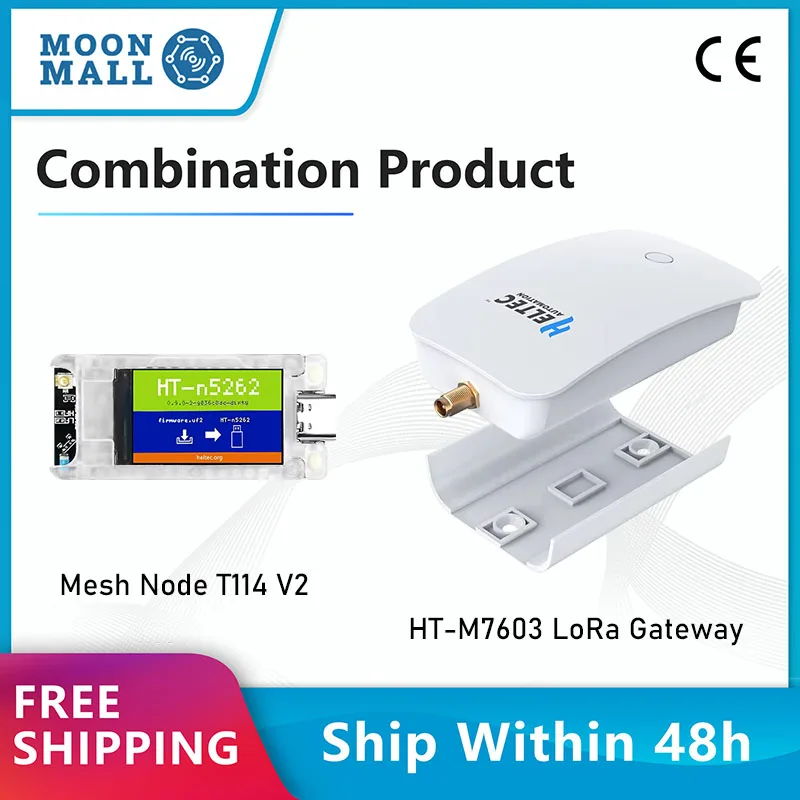 Heltec T114 V2 Tracker LoRa Arduino Dev-board Low Power BLE HT-M7603 LoRaWAN Router Ethernet WiFi Gateway 868 915MHz