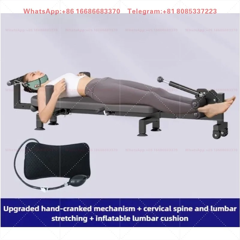 Electric Traction Waist Spine Stretching Hamstring Fitness Inverted Automatic