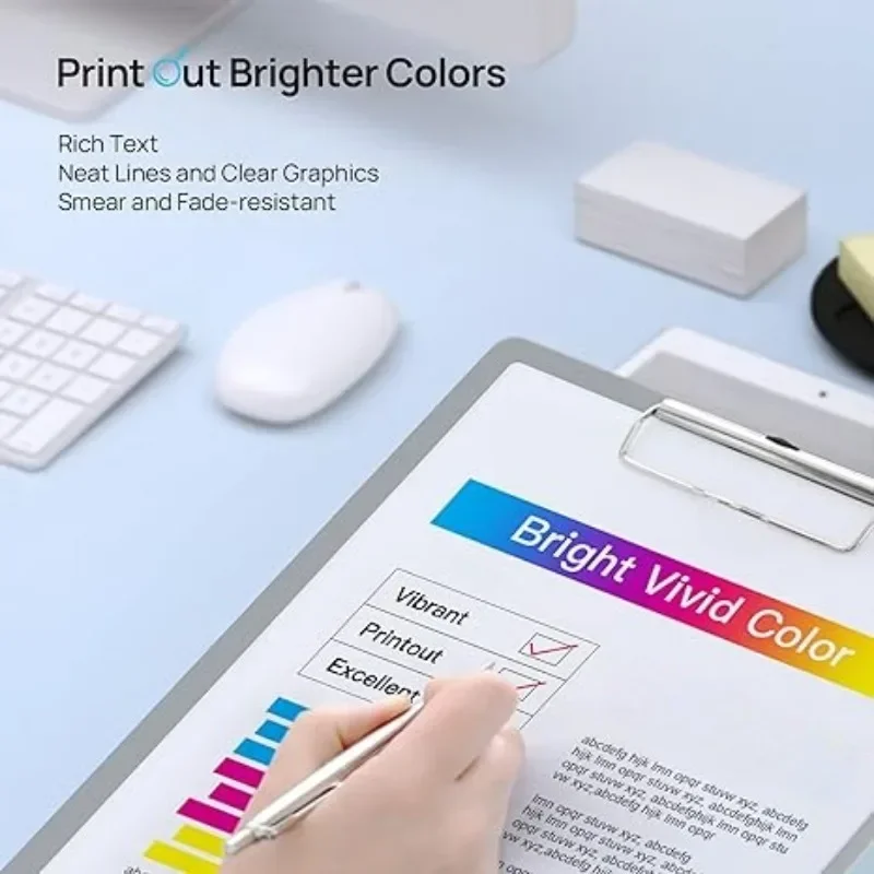 3U 21XL 22XL Ink Cartridge Replacement Compatible for HP Deskjet F2110 F2120 F4135 F4140 F4180 F2200 3910 3920 3930 3940 Printer