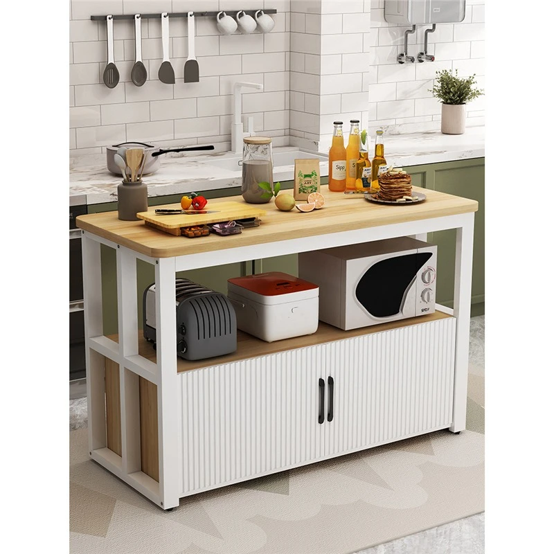 

Kitchen Multi-layer Vegetable Cutting Kitchen Household Lockers Microwave Shelves