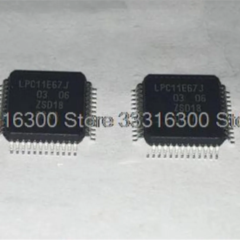 5PCS New LPC11E67JBD48   LPC11E67J  QFP48 Microcontroller chip IC