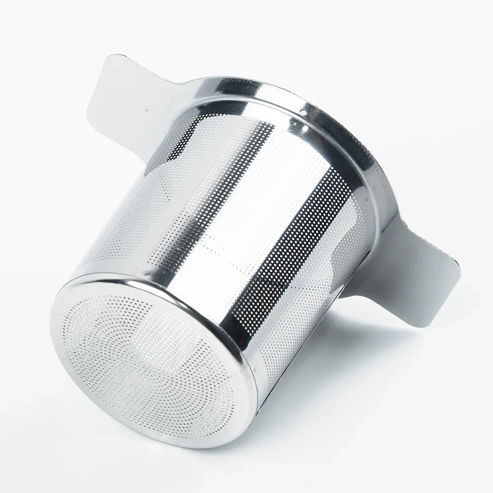 

1pc Stainless Steel Filters Dual Ear Fine Mesh Tea Infuser 60mm Fine Reusable Strainer Coffee Spice Filters Kitchen Accessories