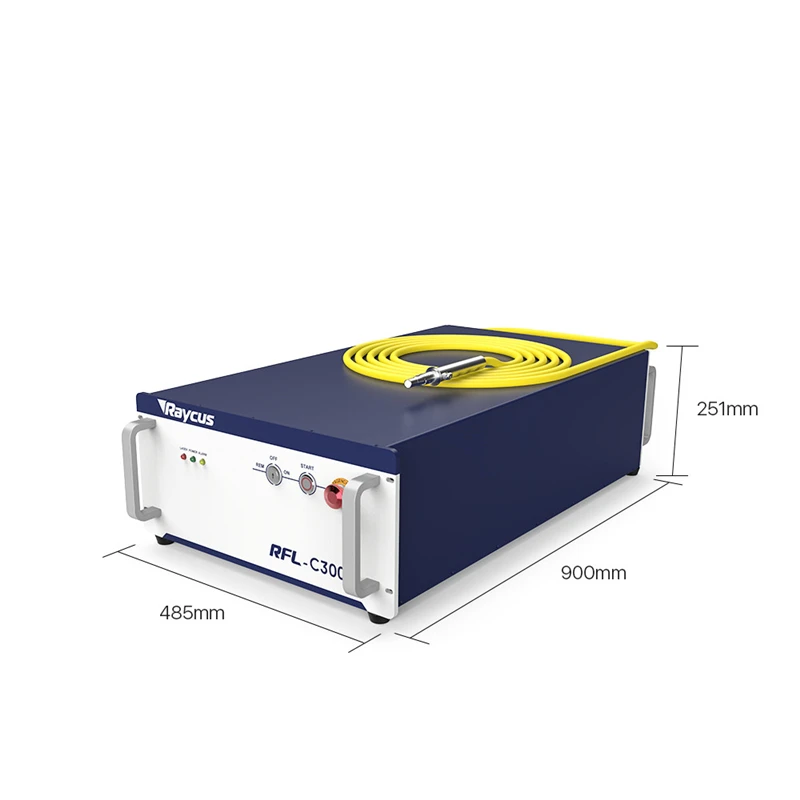 1500W 2KW 3KW Raycus RFL-C2000 Single Module Original Laser Source For Fiber Laser Cutting Machine