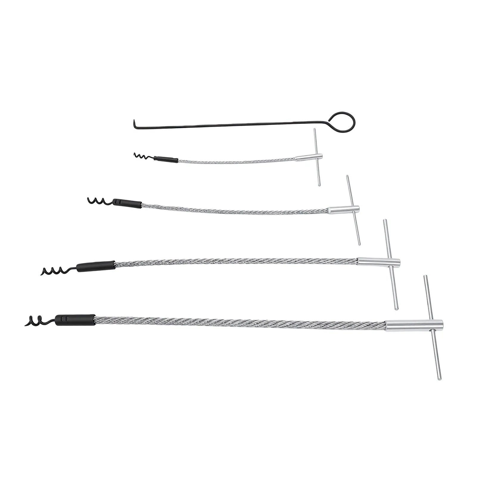 Packing Extractor Set IMPA612004 T Handle Design Marine Packing Extractor Hook Kit for Equipment Maintenance Packing Puller Kit