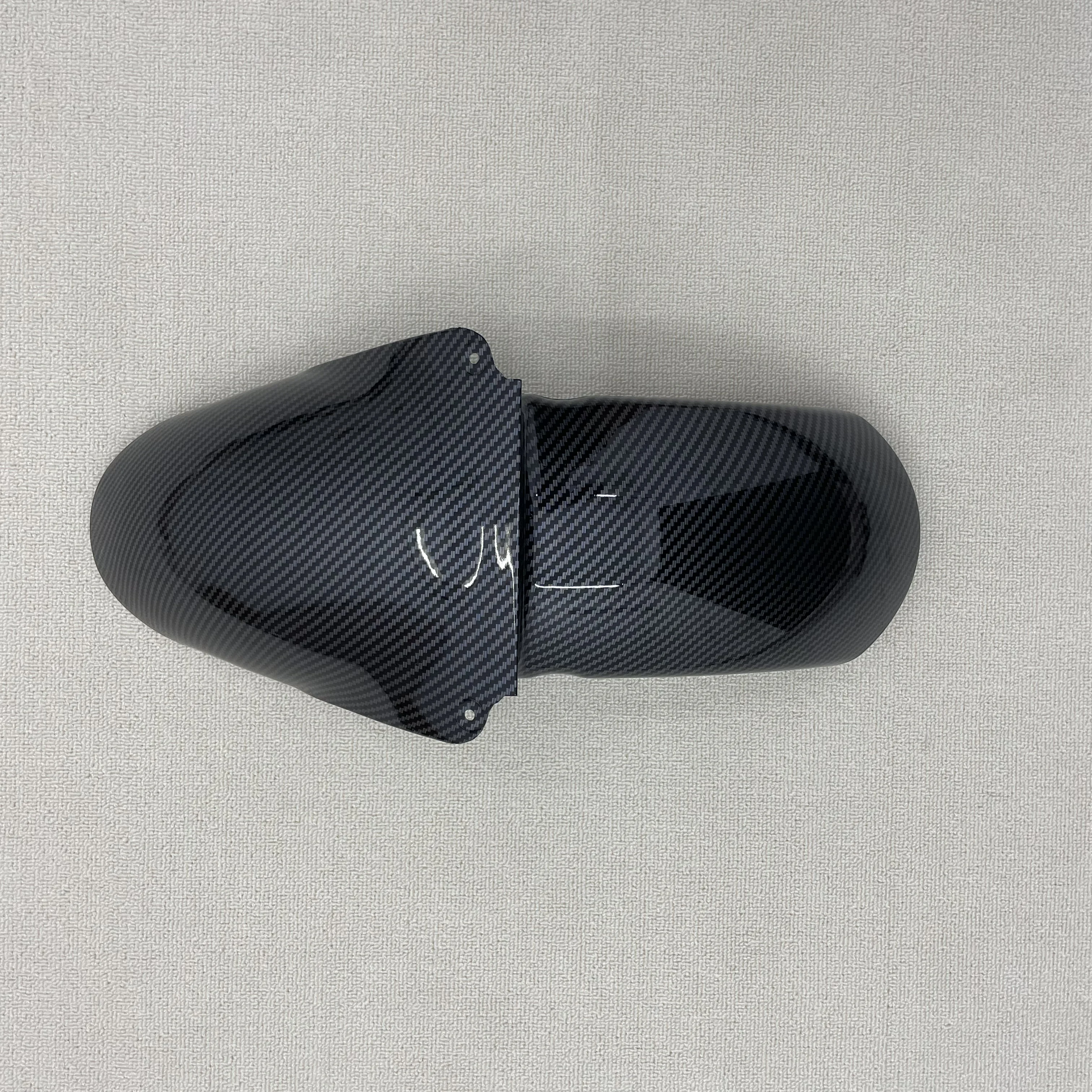 دراجة نارية هدية كاواساكي نينجا ZX6R 636 2000 2001 2002 ألياف الكربون الطلاء ألياف الكربون الطلاء الأمامي واقي الطين #3