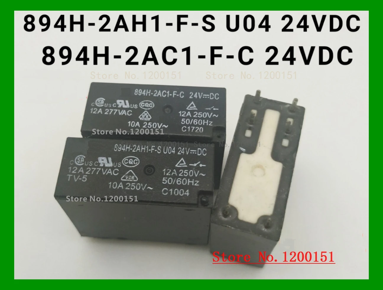 894H-2AH1-F 894H-2AH1-F-S U04 24VDC 894H-2AH1-F-C 24VDC 894H-2AH1-F-C 12VDC relay DIP-6