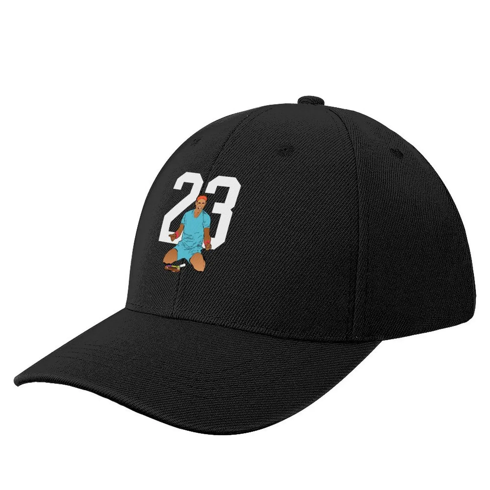 

Vamos Rafa Nadal 23 Grand Slams Baseball Cap Anime Male hat Sports Cap Women's Beach Visor Men's