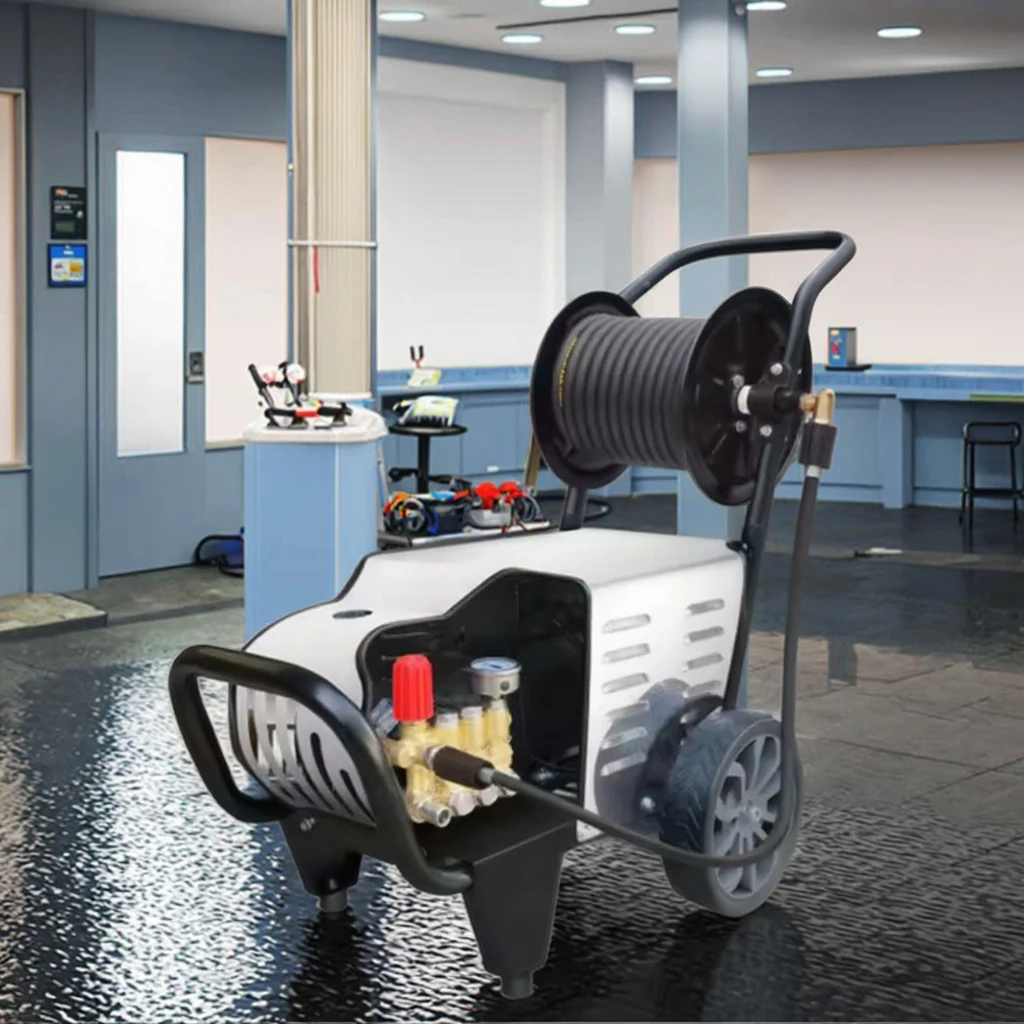 Electric Drive Removable Drain High Pressure Cleaning Sewer Jet Machine High Pressure Sewer Cleaner
