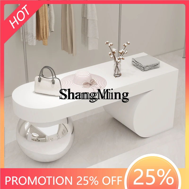 FG good-looking clothing store women's clothing display water table shoe bag display table jewelry store