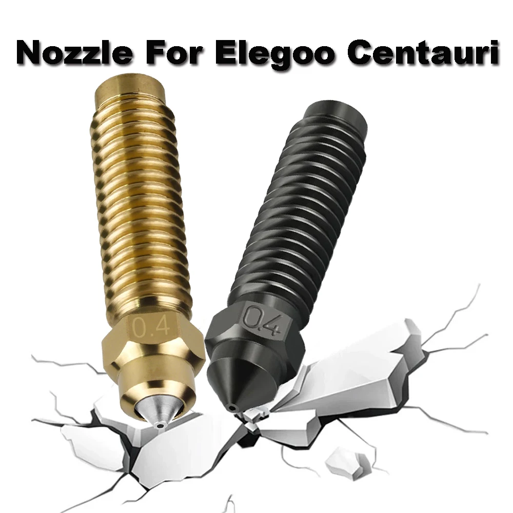 

Upgrade Ceramic Hotend Bimetal Nozzle For Elegoo Centauri Hardened Steel Nozzles For Elegoo Centauri Print Head 3D Printer Parts