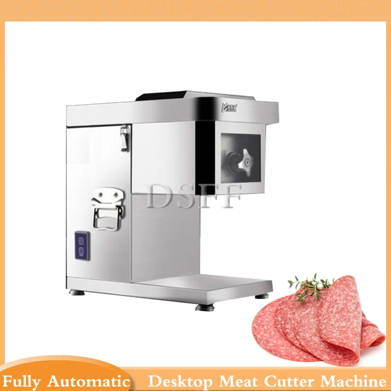 Electric Meat Cutter 2.5/3.5/5/7Mm Commercial Stainless Steel Automatic Vegetable Cutter Household Appliances