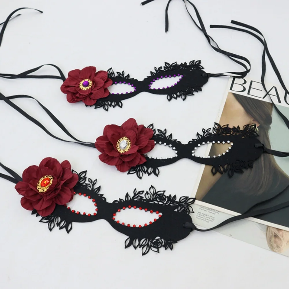 قناع غطاء عين للحفلات، قناع مثير بنصف وجه، قناع عين تنكرية، خفيف الوزن لحفلات الرقص، كرة تنكرية، مناسبة خاصة #6