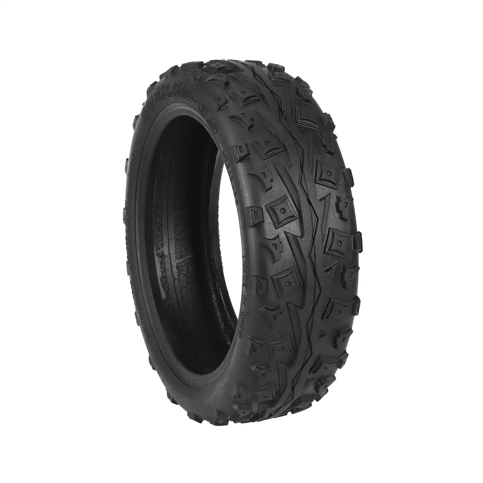 10 Inch 60/70-6.5 Tubeless Tyre For Ninebot Max G30 Electric Scooter 10x2.50-6.5 Rubber Tire Off-road Tyre Replace Scooter Part