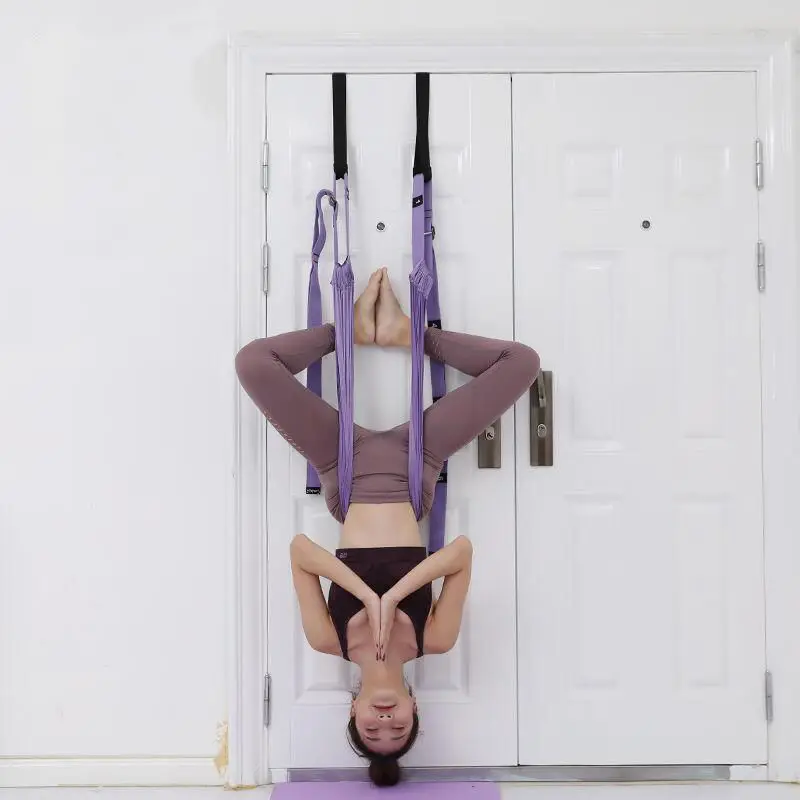 

Gymnastics Taekwondo Training Yoga Leg Stretcher Flexibility Stretch Band Pull Rope Aerial Yoga Strap Hammock Swing