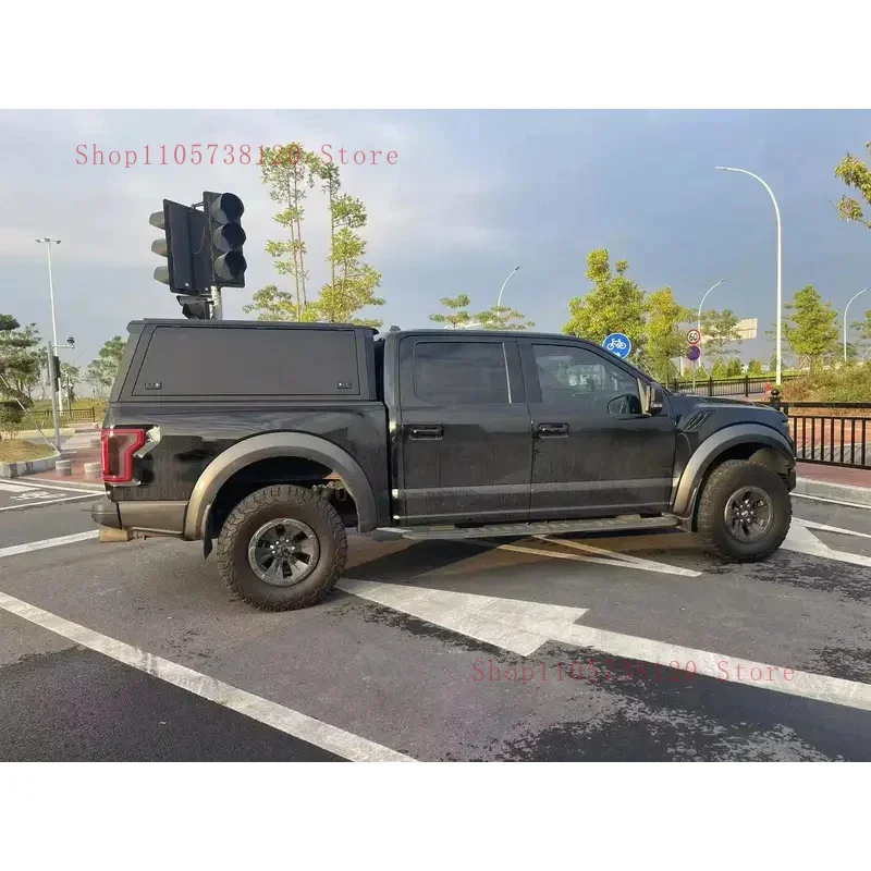 QualitInstock High Hard Top Steel Tonneau Cover Waterproof Truck Toppers Canopy F0
