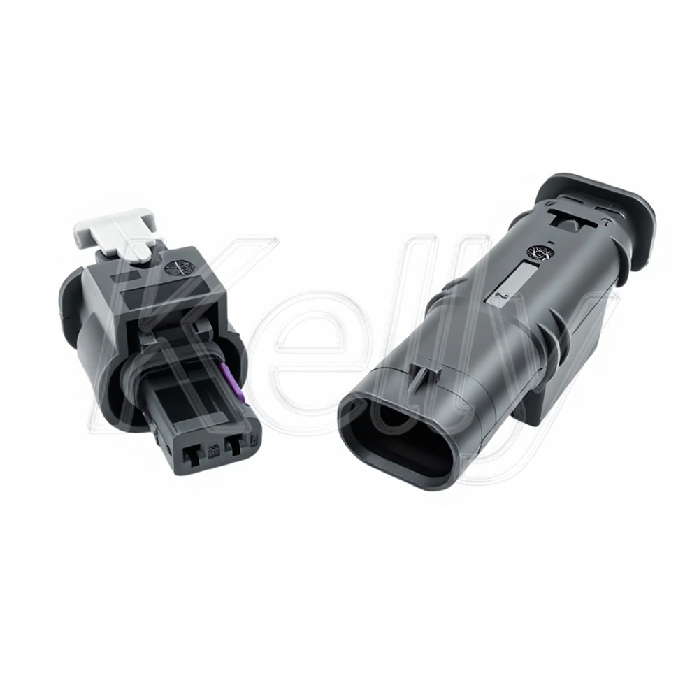 2P Auto Waterproof Connector Automobile Male Female Socket For VW Audi 2-1703498 0-2112986-1 1-1718643-1 4F0973702 4F0 973 702