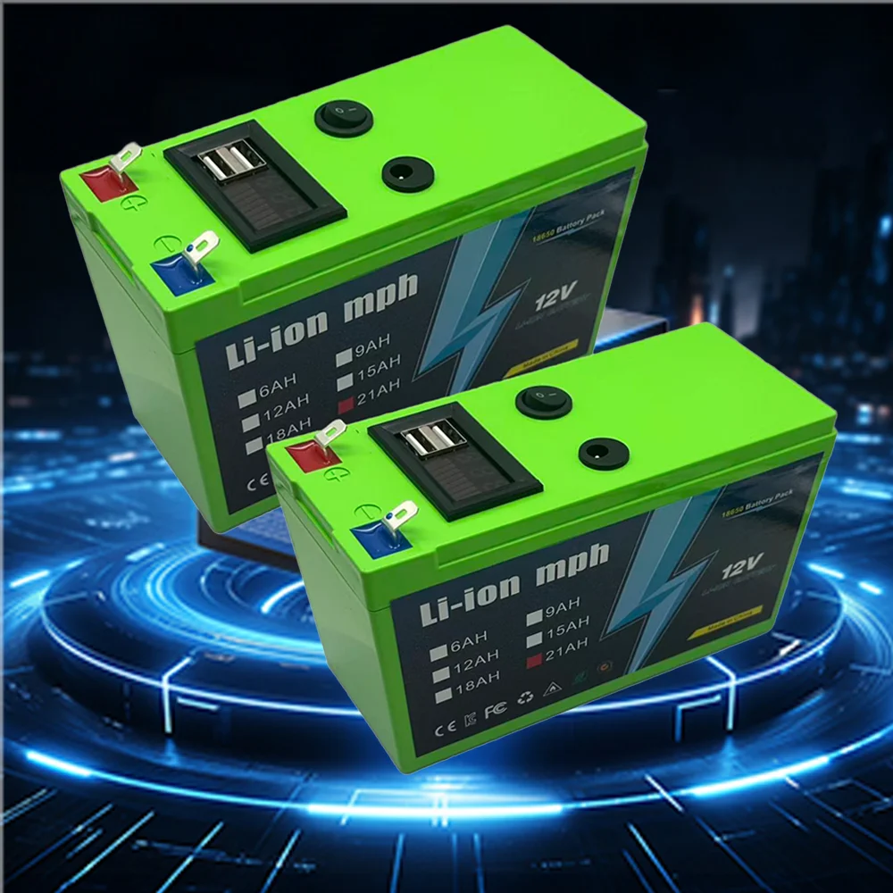 

12V 18000MAh for Solar,Fish Finder, Lithium LiFePO4 Deep Cycle Battery Power Wheels, Lighting, Off-Grid Applications Built-in BM