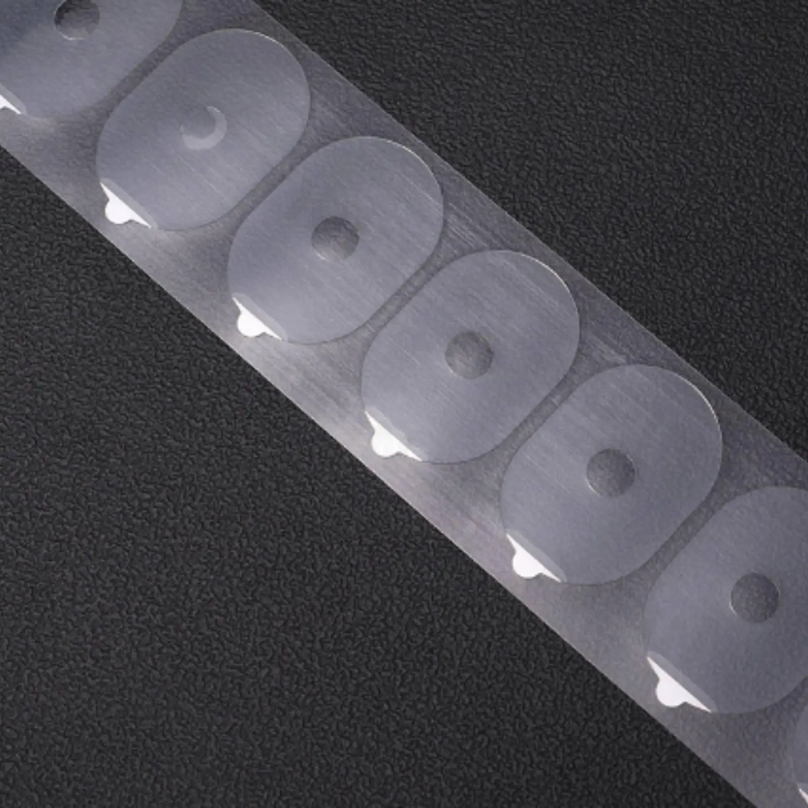 Optical Lens Anti Slip Sticker for Glasses Repair Transparent Film Grip Surface Round Cutout Protection Tool