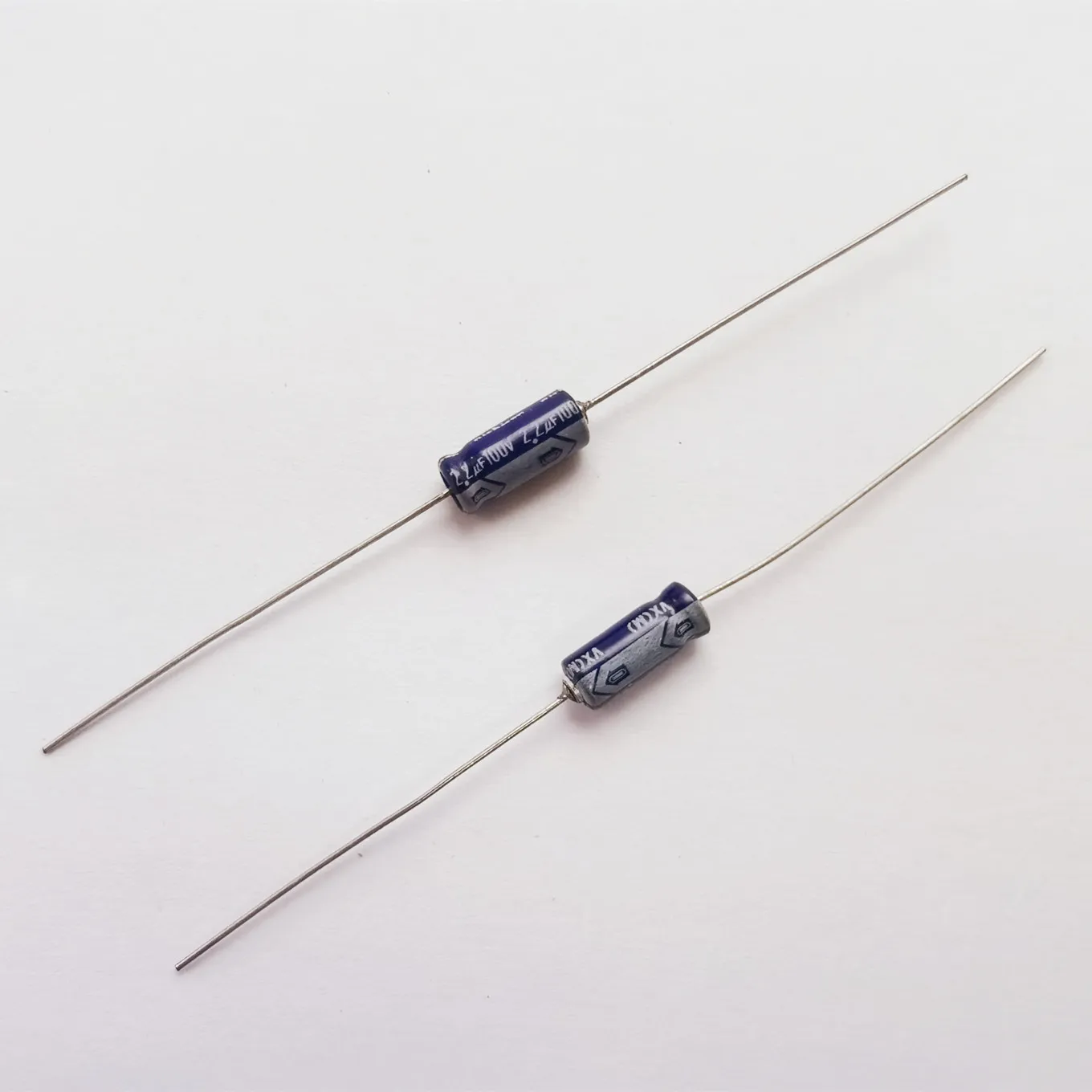 Original new 100% VX 100V2.2UF TVX2A2R2MAD1L axial electrolytic capacitor 5*12mm (Inductor)