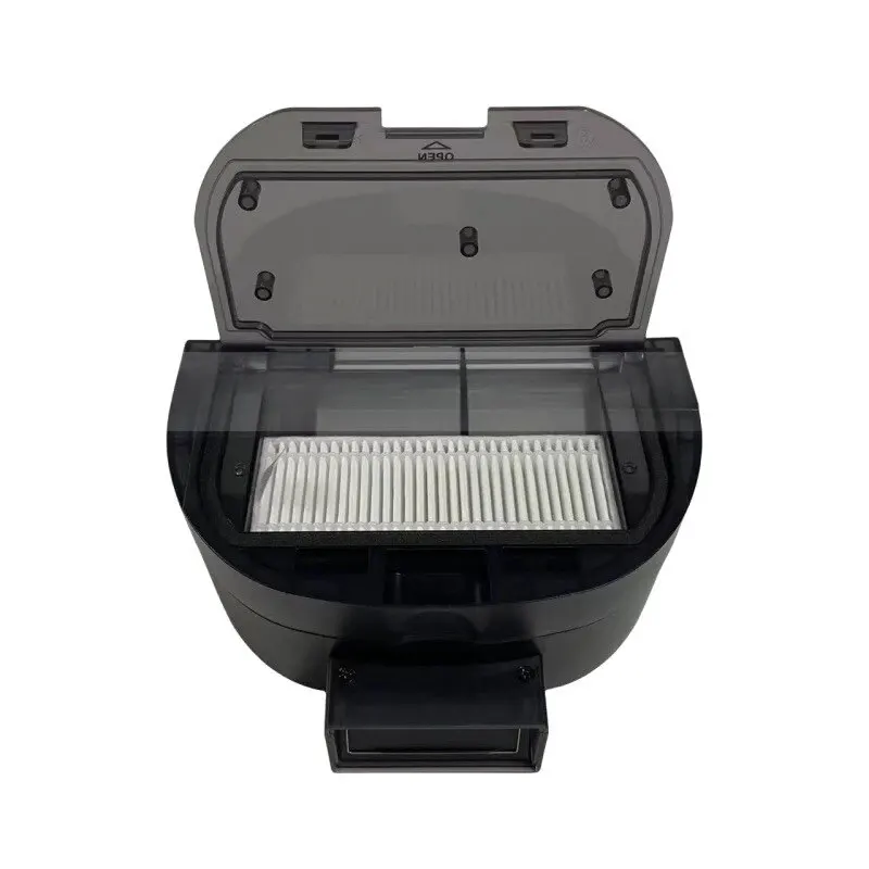 Adapt to 360 s8 plus sweeping robot dust box water tank accessories (transparent white and black random hair)