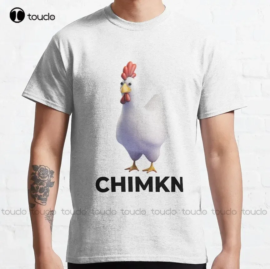 Radical chimkn frango clássico camiseta personalizado aldult adolescente unisex impressão digital camisetas engraçado arte streetwear dos desenhos animados t