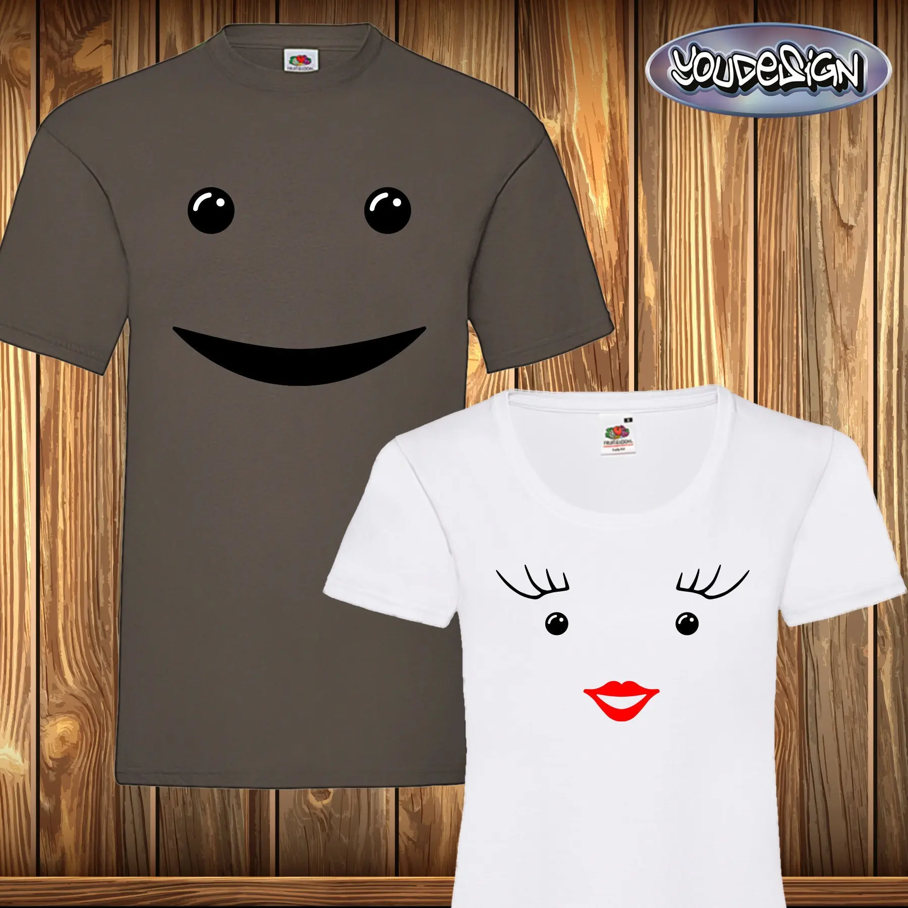 Milk & Chocolate Shirt Carnival Shirt Partner T-Shirt Chocolate Milk