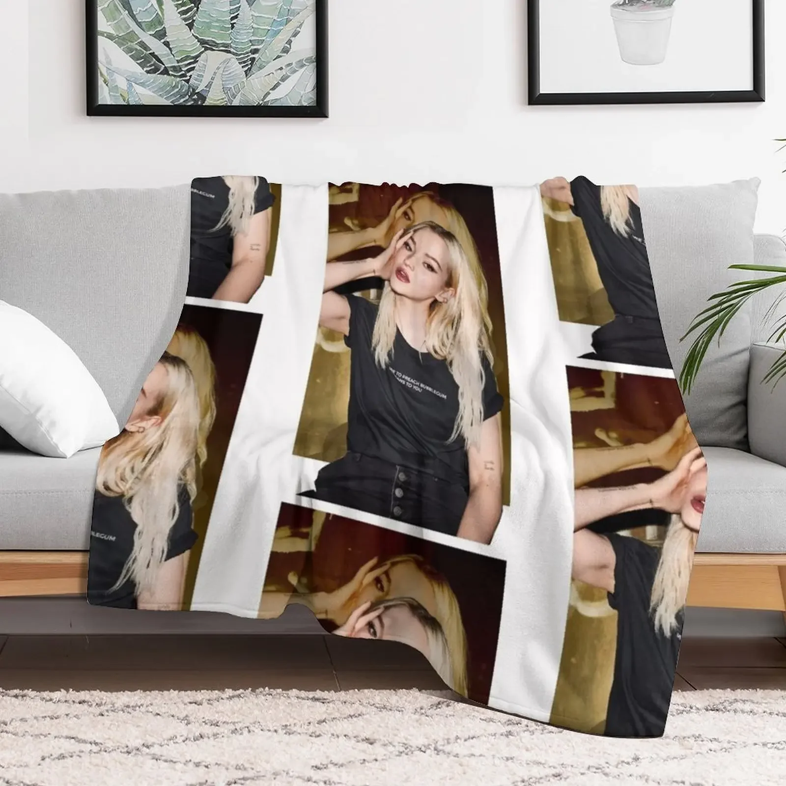 Dove Cameron Throw Blanket Luxury Thicken Sofa blankets ands Blankets