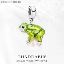 Pendant Frog And Pearl Winter Brand New Fashion Jewelry Europe 925 Sterling Silver Cute Gift For Women Men