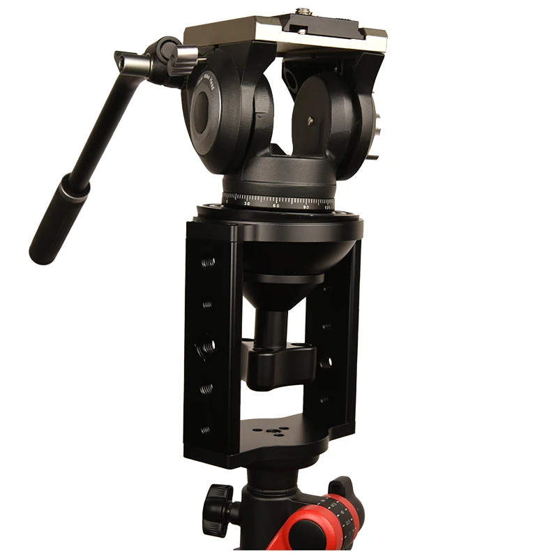 Half Ball Flat to Bowl Adapter Converter for Camera Tripod Fluid Head Riser Cradle Camera Slider Dolly Photo Studio Accessories