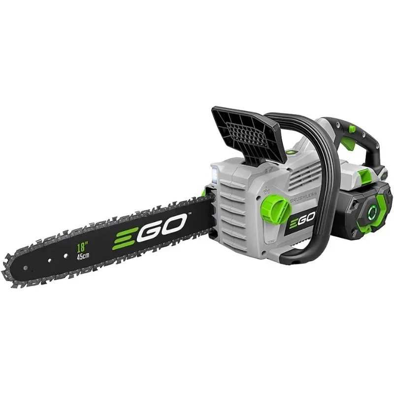 EGO Power+ CS1803 18-Inch 56-Volt Lithium-ion Cordless Chainsaw with 4.0Ah Battery and Charger Included,Black