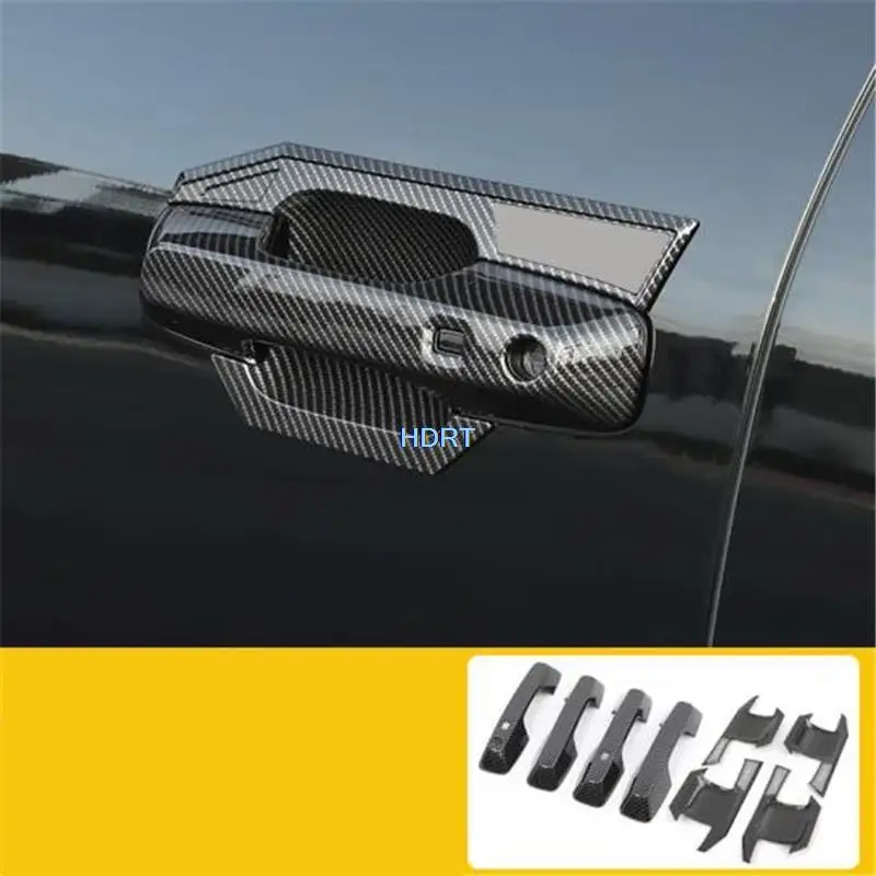 Car Styling Protector Decoration Accessories Exterior Sticker Door Handle Tail Gate Bowl Cover For BYD Equation Leopard 5 2023 +