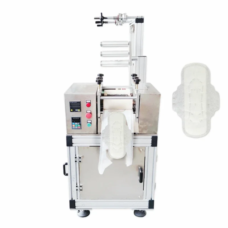 Ultrasonic sanitary napkin pad making machine is use to produce napkins