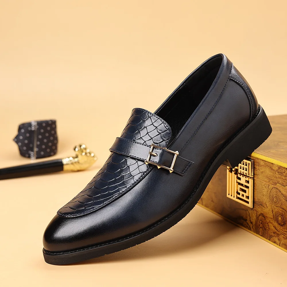 Luxury Men's Leather Shoes Comfortable Loafers Slip on Male Moccasins Non Slip Driving Shoes High Quality Men Shoes Plus Size 48