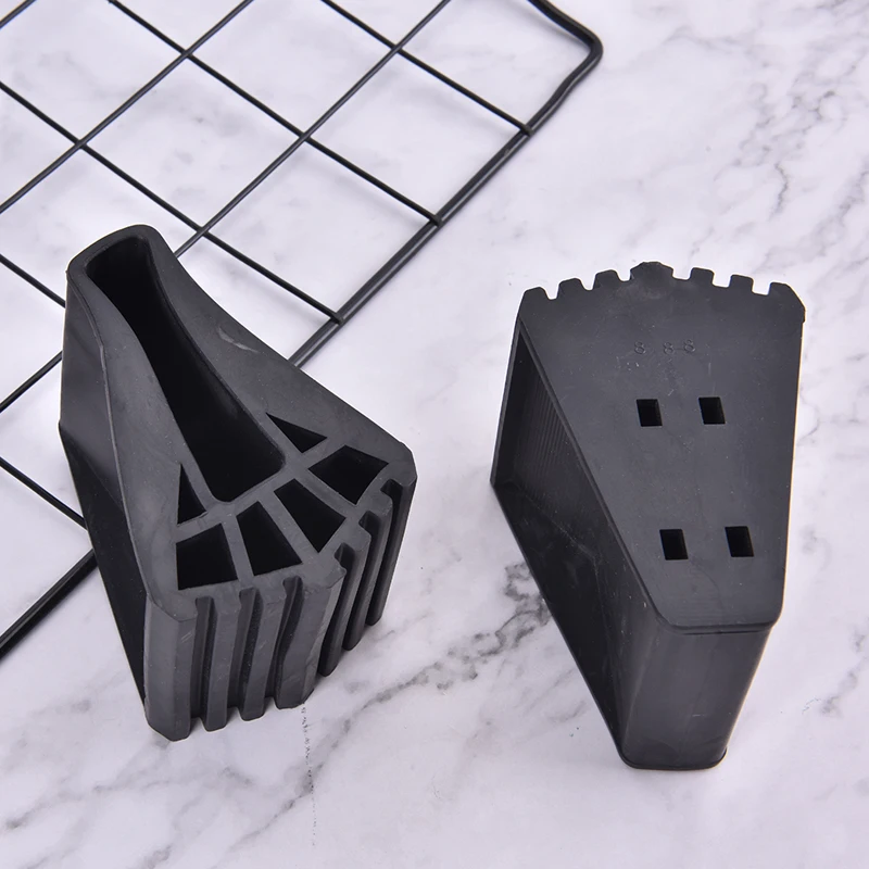 

Чехол для лестницы с круглыми ножками, изысканный Прочный Многофункциональный складной Противоскользящий коврик в форме веера, 2 шт.