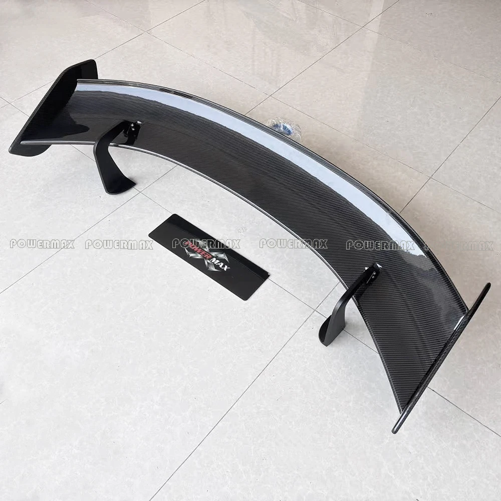 High Quality GT Style Dry Carbon Fiber  Rear Wing Spoiler Exterior Trim for 2021+ Lotus Emira Rear Trunk Wing