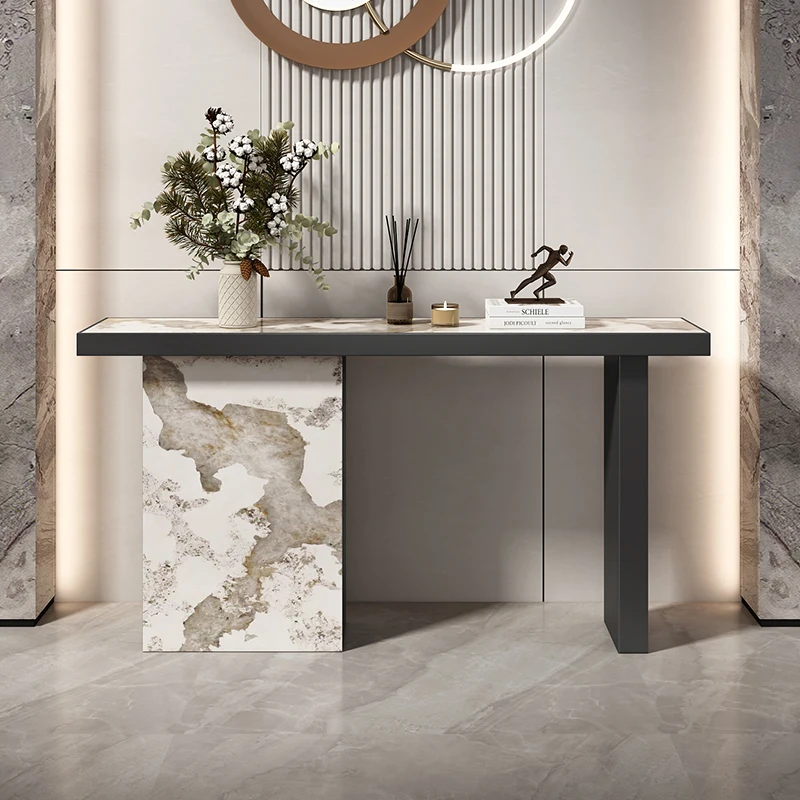 Luxury Style Entryways, Table Decoration Aesthetic, European Elegant Console, Easy Pack Konsolentisch, Living Room Furniture