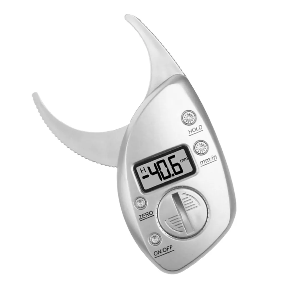 

Прецизионный цифровой калипер для измерения жира в организме, прочный ручной калипер для точного анализа состава тела, легкий, для фитнеса