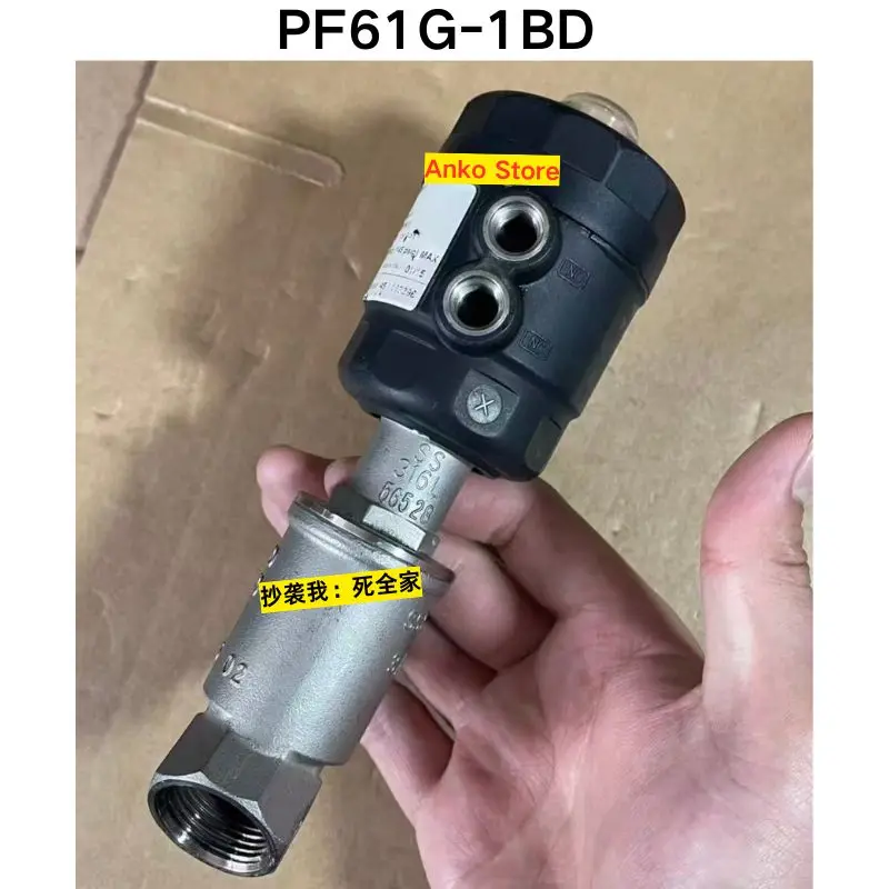 Second-hand test OK  PF61G-1BD Pneumatic Angle Seat Valve